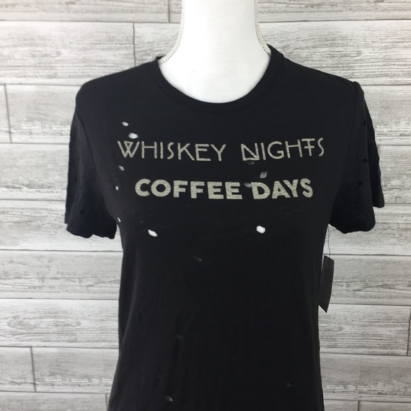 Signorelli Tops - Signorelli T-Shirt Holes Ripped Distressed NEW